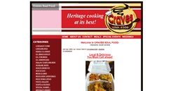 Desktop Screenshot of cravessoulfood.com